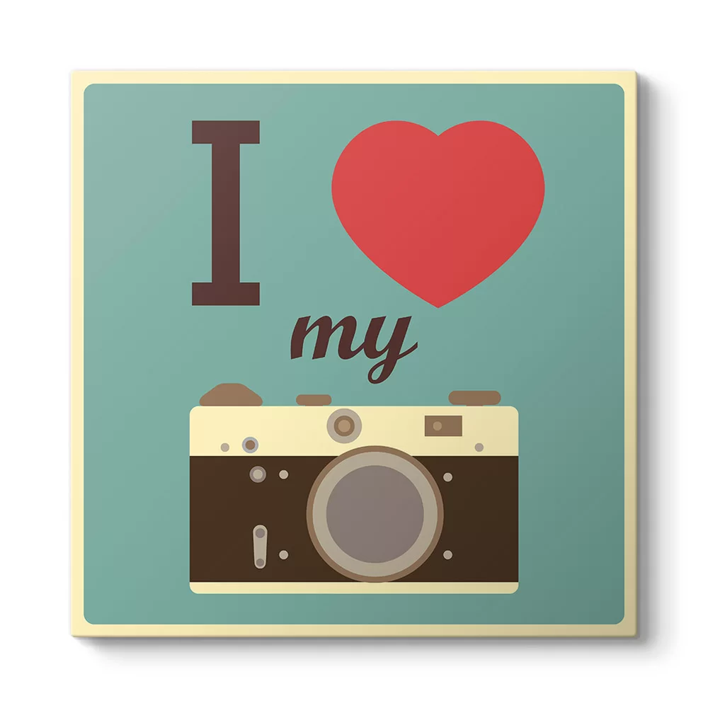 I Love My Photo Tablosu - Model 3